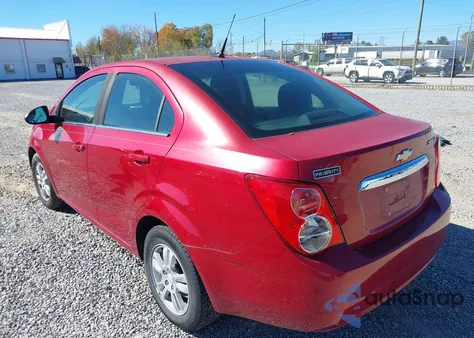 2014 Chevrolet Sonic Lt Auto из США, поврежденный, VIN 1G1JC5SH1E4145813